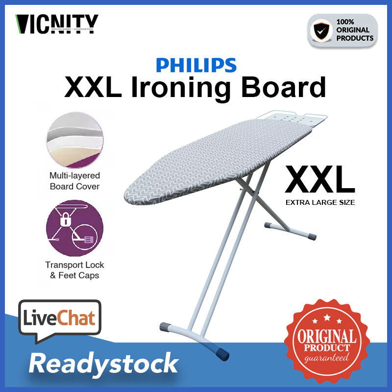 Philips Ironing Board XXL GC221 Designed For Steam Generators / Granit