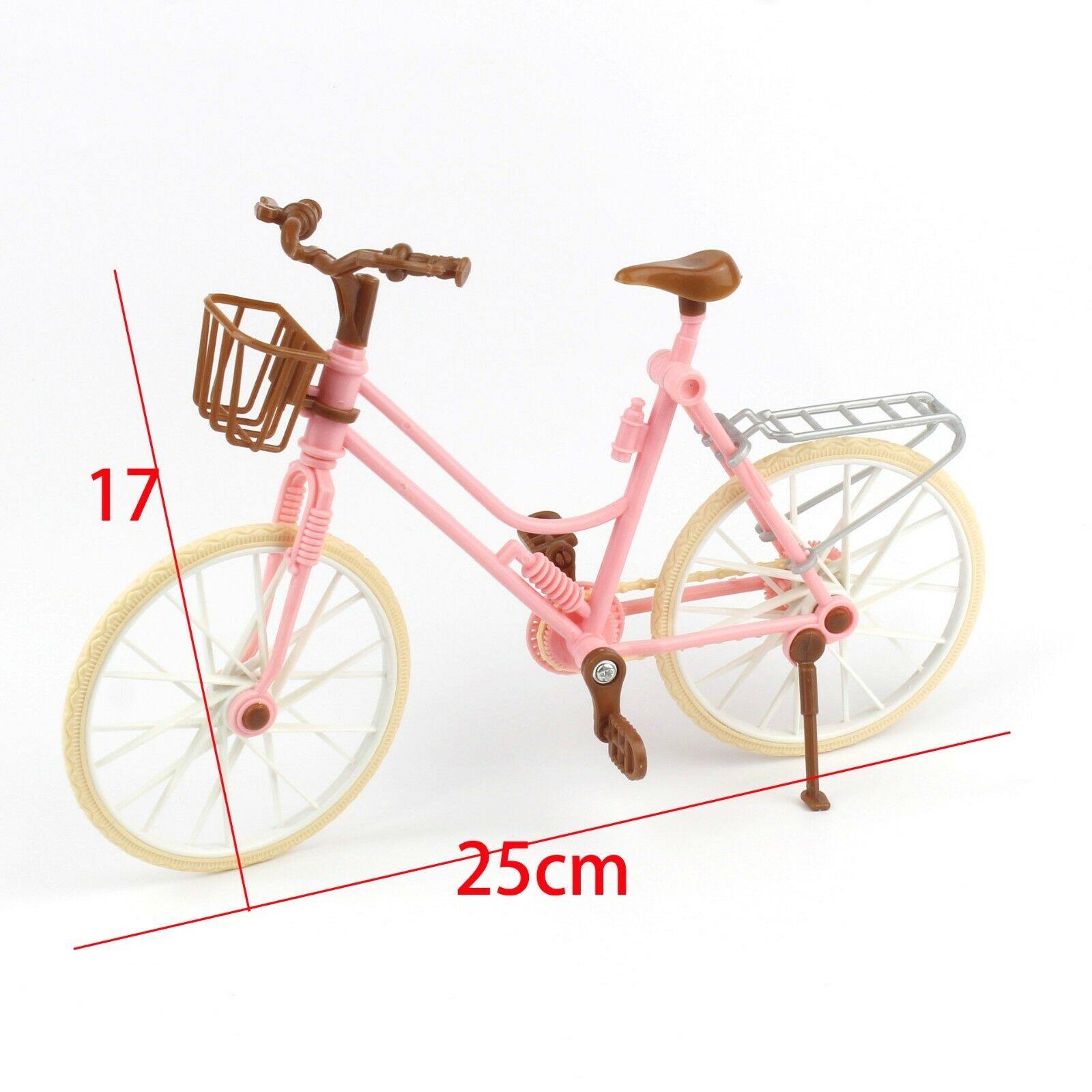 barbie bicycle set