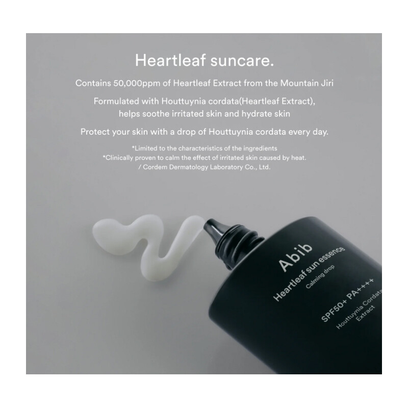 [Abib] Tinh chất mặt trời heartleaf làm dịu giọt SPF50 + PA ++++ 50ml