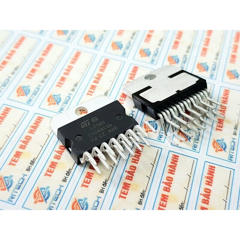 Ic motor driver l298n l298 298 zip-15 46v 4a