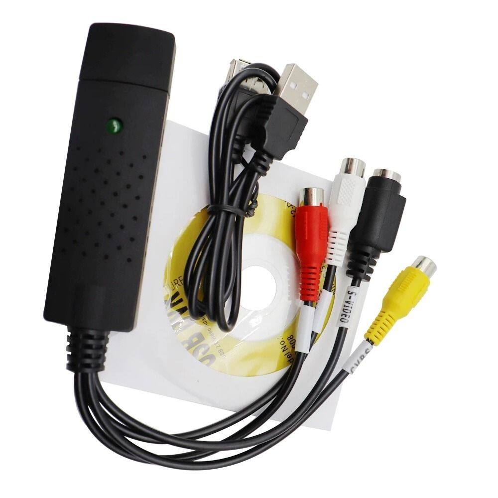 Miles converter vhs dvd dvr tv computer game live video recording usb 2.0 game record usb capture card video grabber video capture adapter video capture card