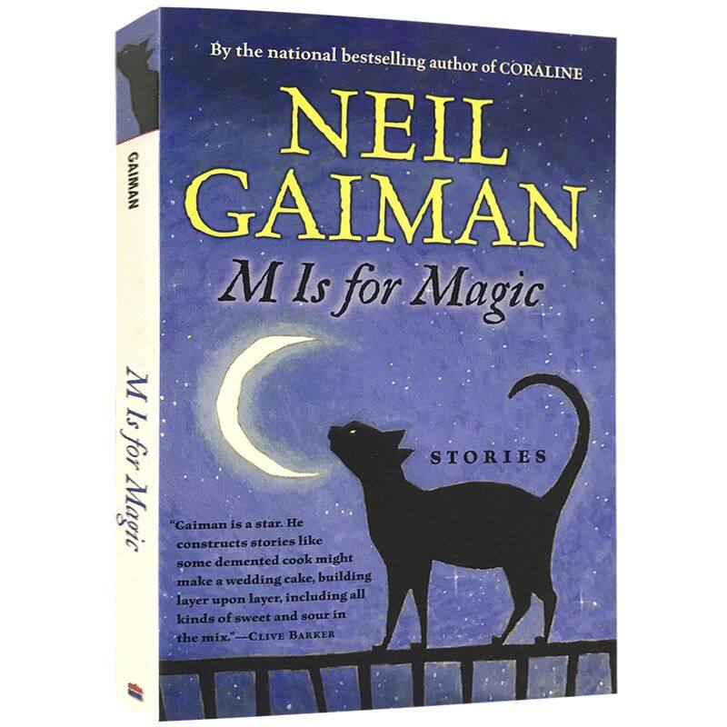 M Is For Magic Neil Gaimanนวนิยายภาษาอังกฤษดั้งเดิม,Mย่อมาจากMagic Nirgmanเรื่องMagic Is Magic Fantasyเวอร์ชันภาษาอังกฤษของแท้