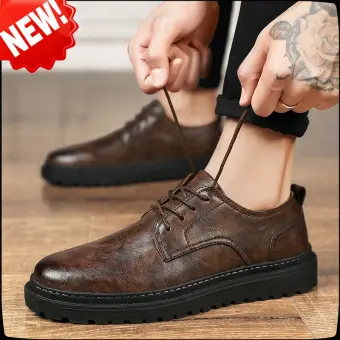 men's business leather shoes