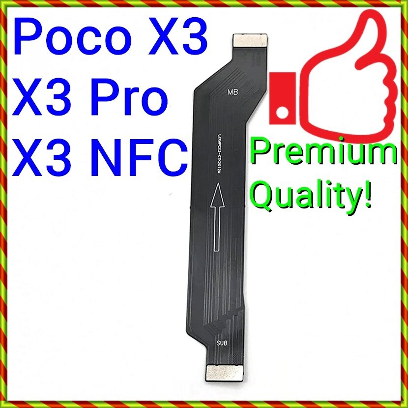 NEW ORI Mainboard Main Board LCD Flex Cable Ribbon for Xiaomi Poco X3 ...