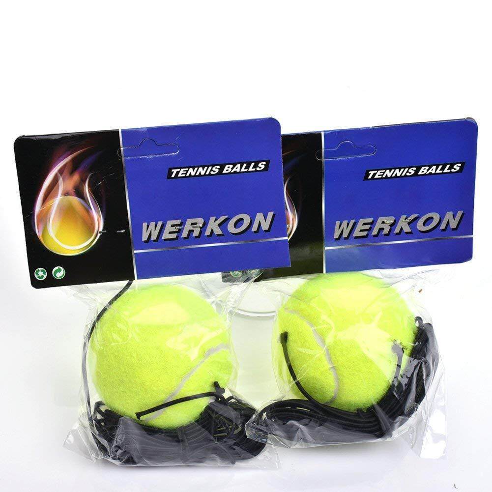 Pack Of 2 Tennis Training Practice Ball On String Rope Trainer Replacement
