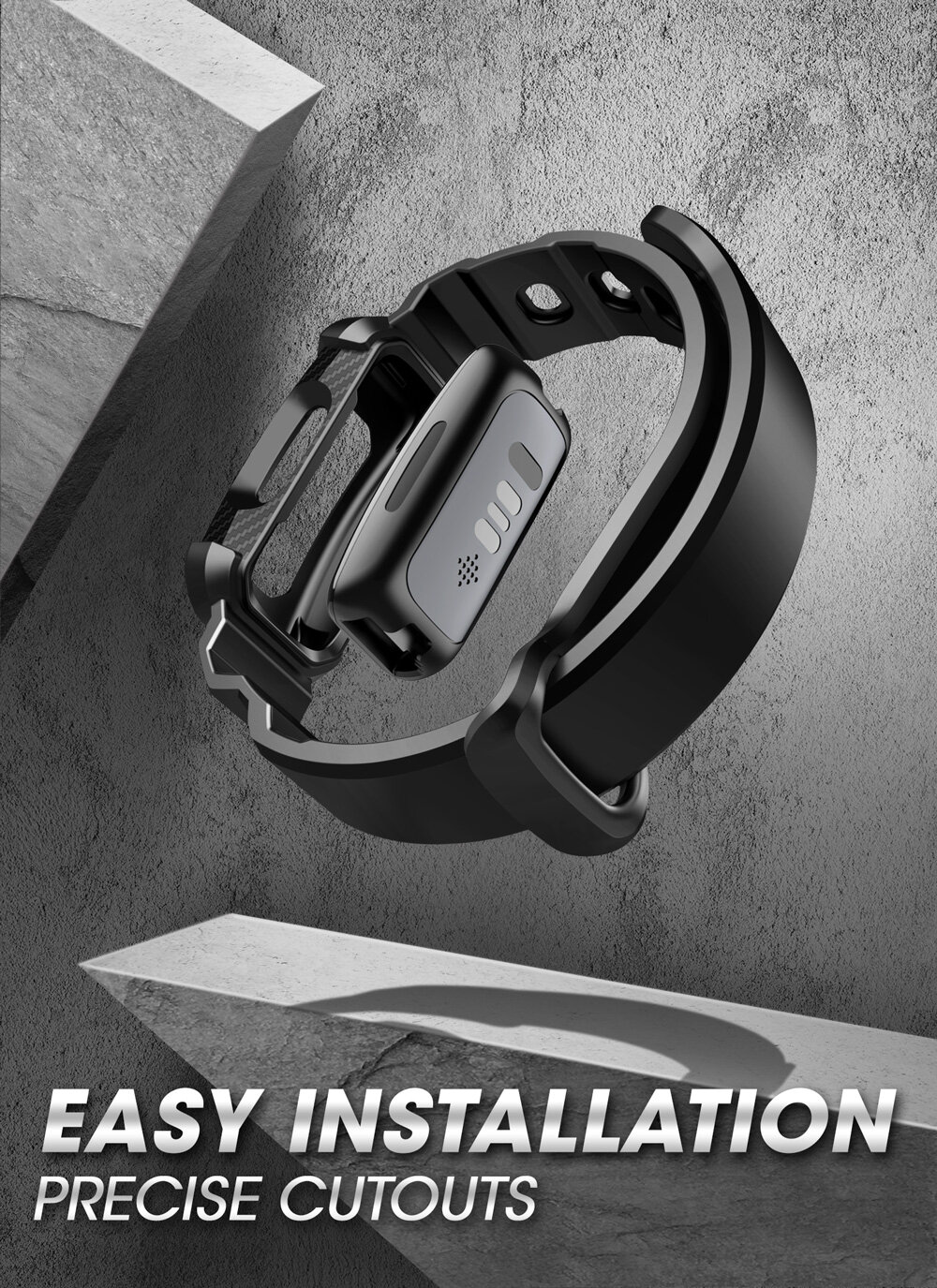 Thiết Kế Dòng Sản Phẩm SUPCASE Unicorn Beetle Pro Dành Cho Fitbit Inspire 2 (Bản Phát Hành 2020) Dây Đeo Thay Thế Có Vỏ Bảo Vệ Chắc Chắn Tích Hợp