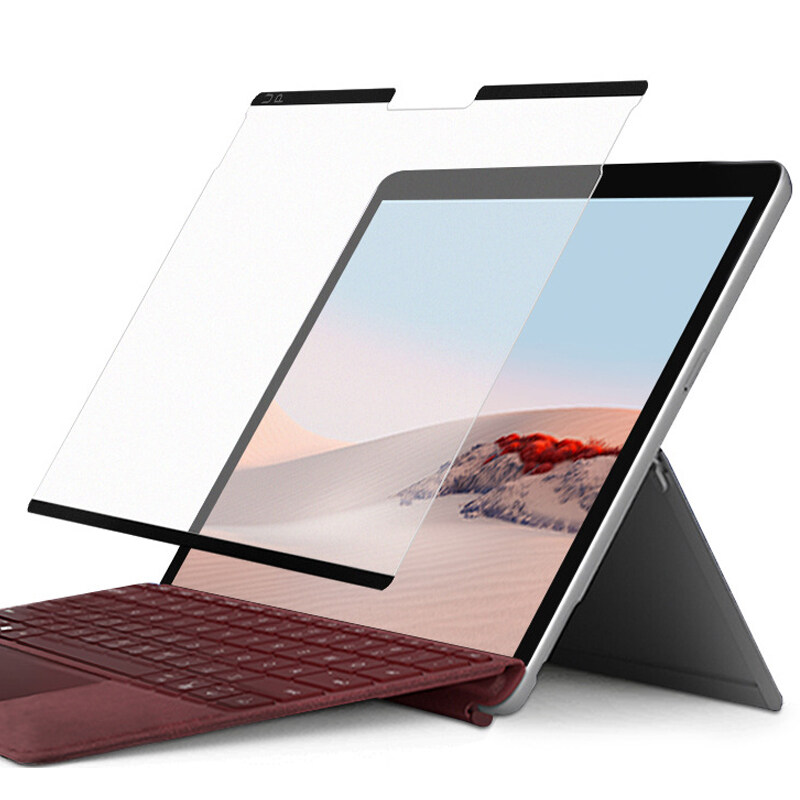 ตัวป้องกันหน้าจอแบบถอดกระดาษป้องกันแสงสะท้อนสําหรับ Microsoft Surface