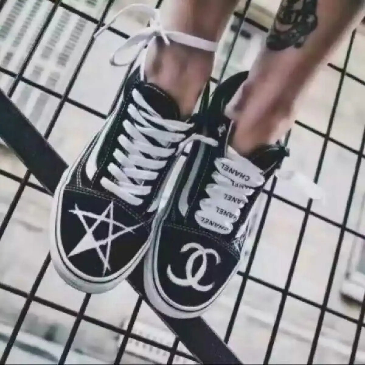 chanel vans shoes