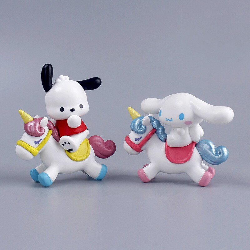 HS Sanrio hand-made gashapon doll cake decoration