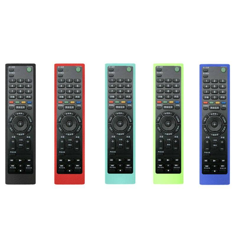 Universal Remote Control Case Silicone Cover Shockproof Protector Washable Skin for Sony RMF-TX200C 210 211 TV Voice Controller