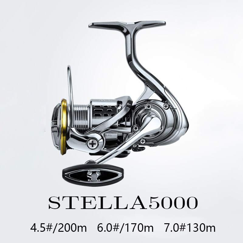 Ready Stock 2023 New STELLA Spinning Reel 5.5:1 Full Metal Fishing