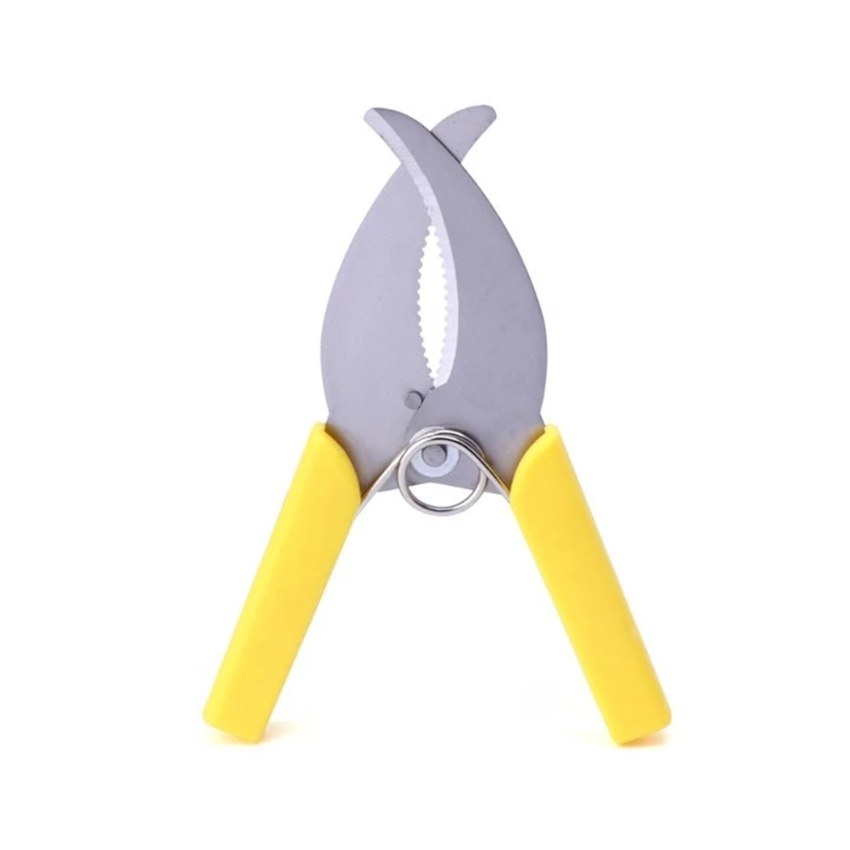 1pc Fruit Tree Ring Cutting Shears Stainless Steel Gardening Pruning Shears Cutting Bark Ring Peeling Scissors Garden Tools