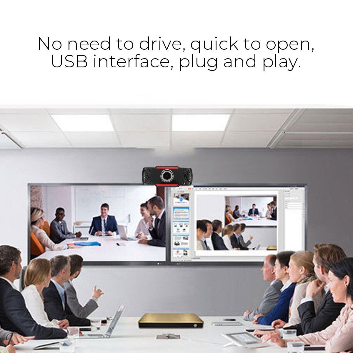 Full Hd Webcam 1080p Usb Web Camera High-definition Clear Camera Live Broadcast Computers Webcam With Built-in Mic