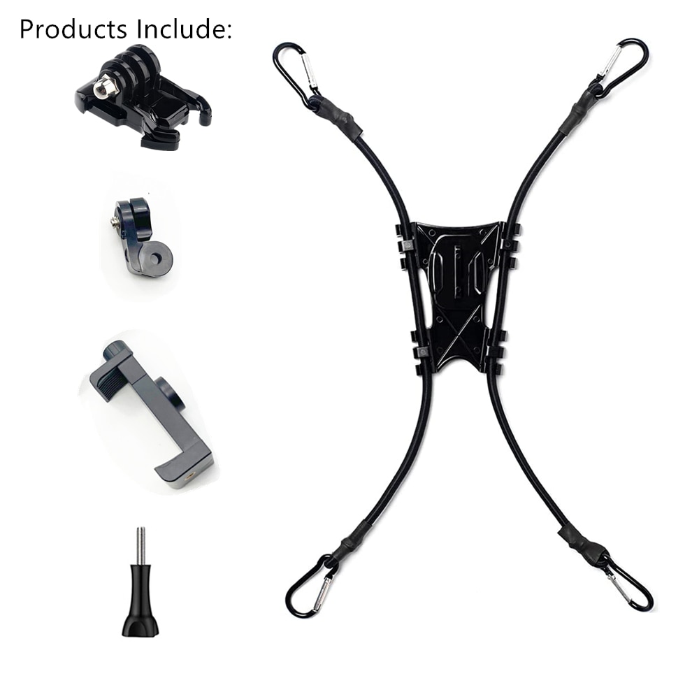Net Chain Link Art Phones Fence Mount For Universal Mobile Phone Holder Stand For Gopro Action Camera Tree Pole Mount