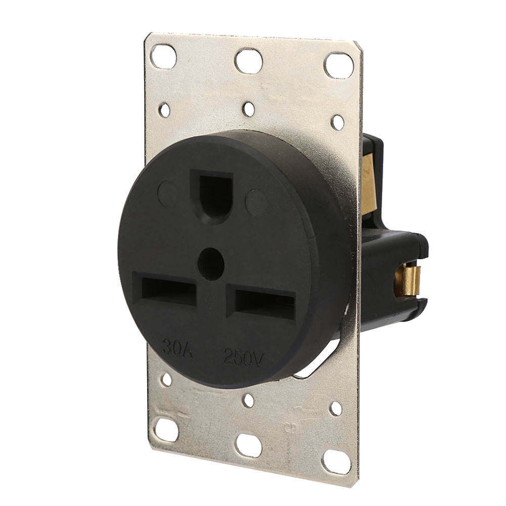 NEMA6-30R 30A 250V Industrial Power Socket 3 Holes Power Power Socket Socket Plug Wire Connector