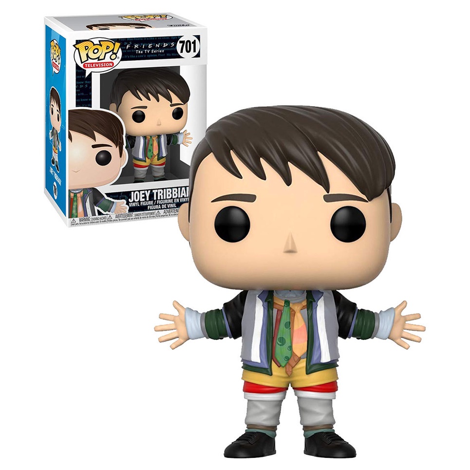 Funko pop 701 television friends joey in chandler's clothes vinyl figures pvc toy