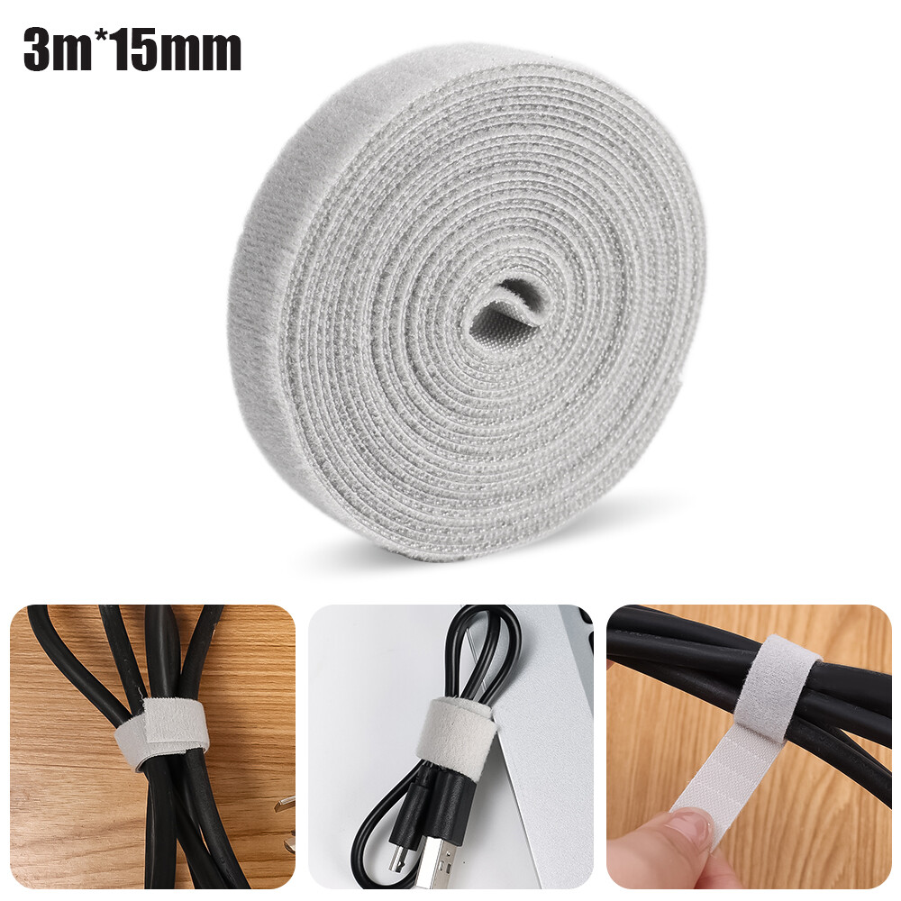 3m Cord Wrapper Hooks Wire Cord Cable Organizer Air Fryer Coffee Machine Wrap Cable Protector Winder Household