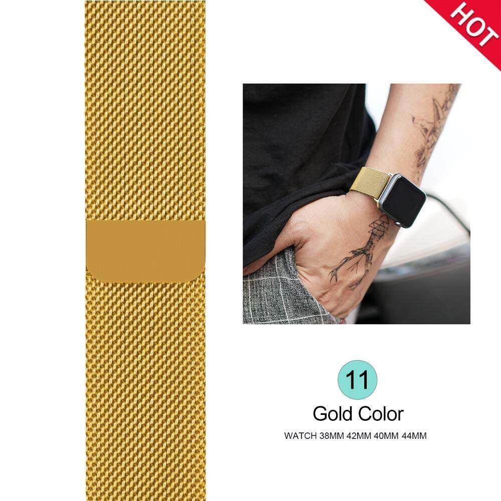 New Colour Metal Milanese Loop for Apple Watch Band Ultra 49mm 38 40 41 42 44 45mm Stainless Steel Bracelet Strap for Apple Watch Series 8 7 6 Se 5 4 3 2 1
