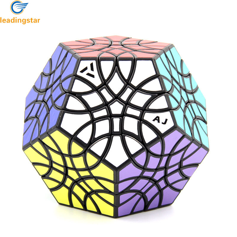 LEADINGSTAR Fast Delivery Hongmian Speed Cube Mf8 Dodecahedron Special-shaped Magic Cube Brain Teaser Puzzle Toys For Boys Girls