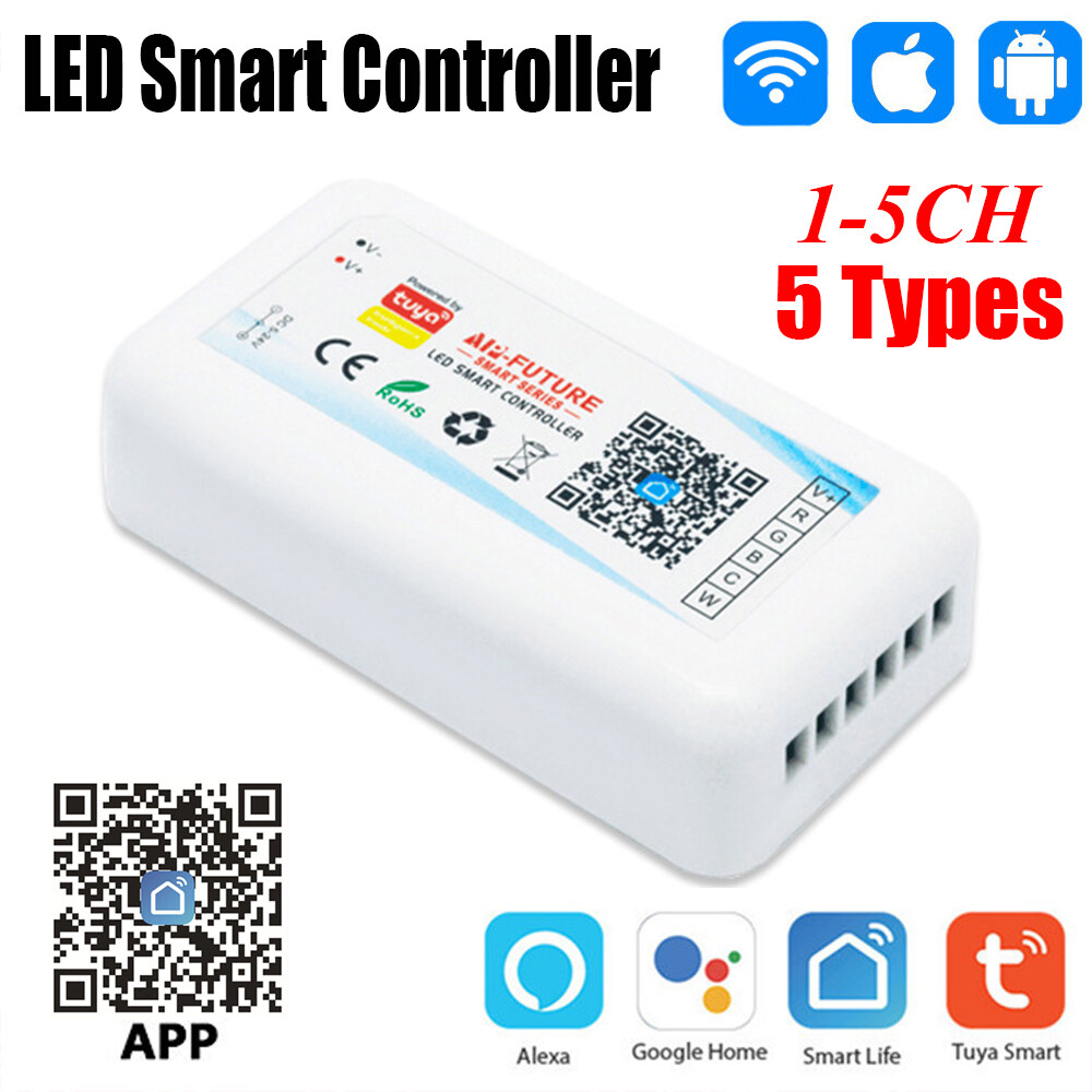 สมาร์ท Wifi LED Controller Alexa Voice Controller Single/cct /Rgb/rgbw