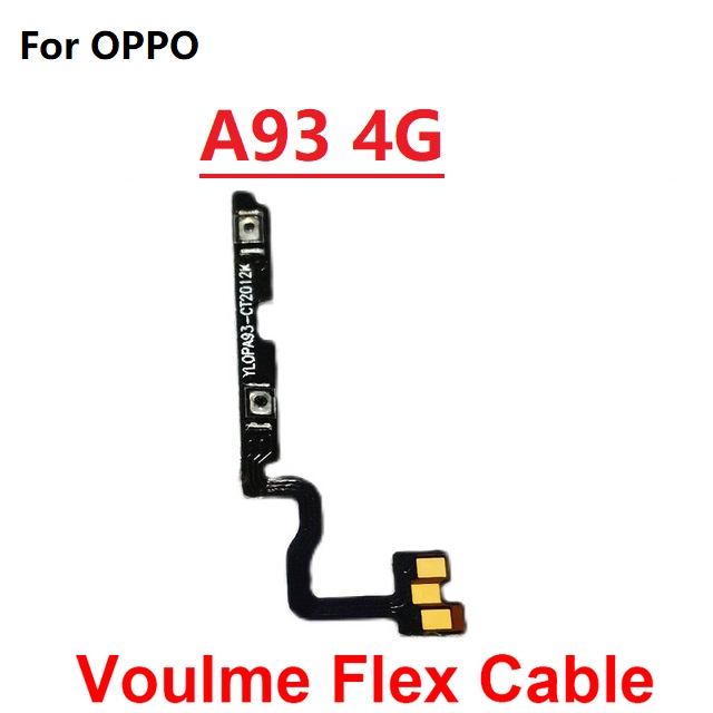 Cáp Mềm Nguồn Âm Lượng Cho OPPO A93 4G Nút Nguồn Bật Tắt Cáp Mềm Công Tắc Phím Bên Voulme