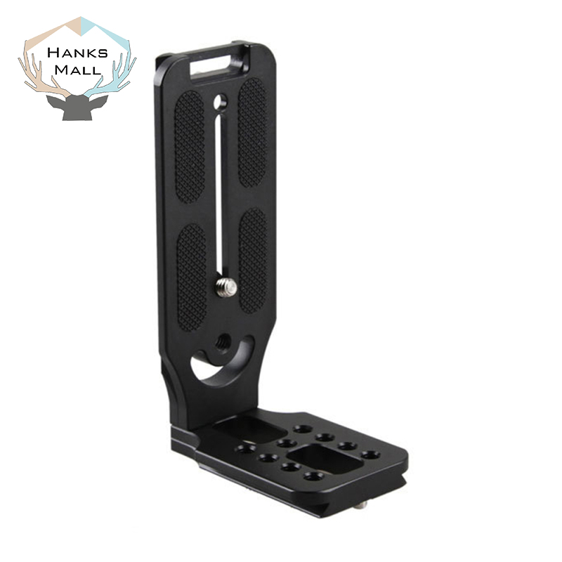HK Universal L-shaped Bracket Shooting Quick Release Plate Stabilizer Tripod Stand Accessories For Dslr Point Camera