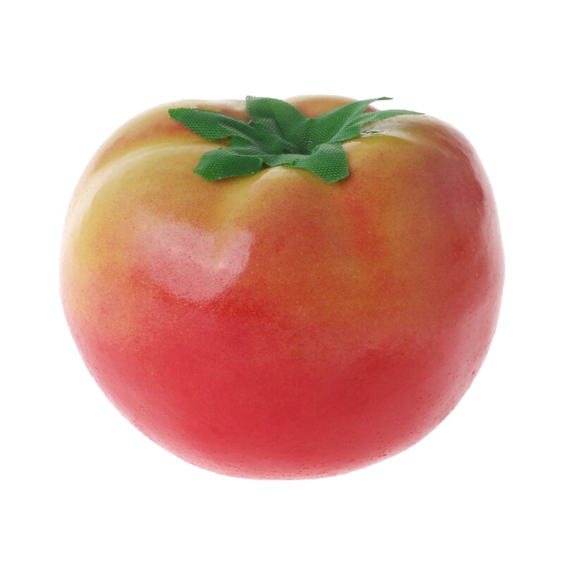 [Hot Sale]  Lifelike Simulation Artificial Tomato Plastic Fault Fake Fruit Home Party Decor