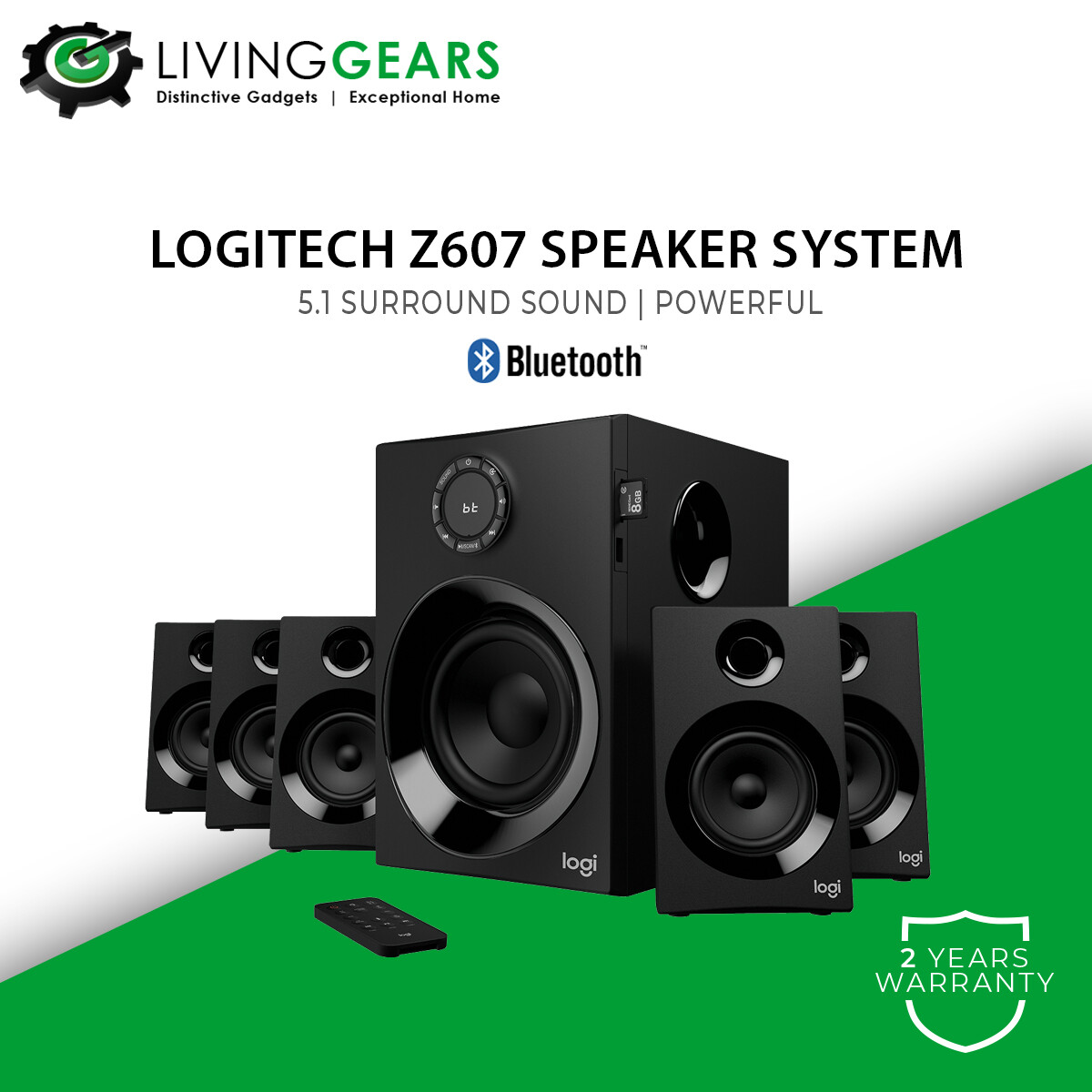 Logitech Z607 Surround Sound Speaker System Z607 Amazon Logitech
