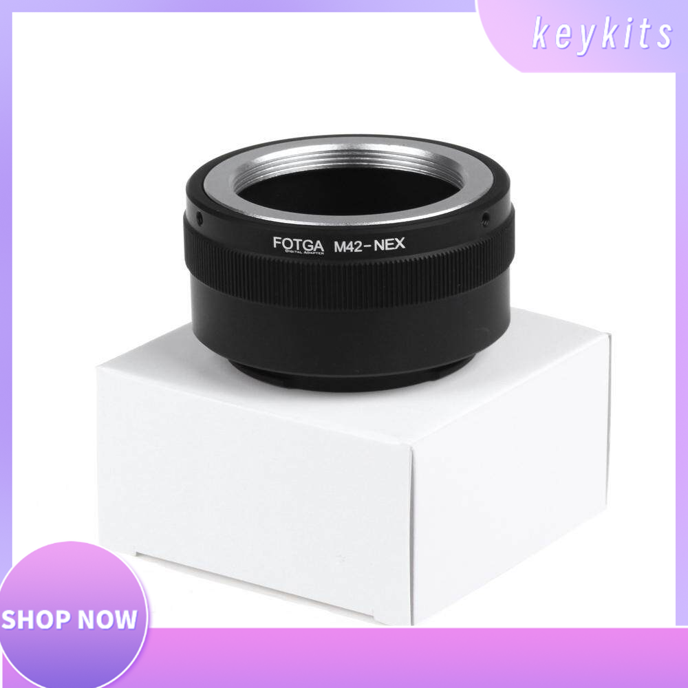 Fotga m42 adapter ring for sony nex e-mount nex nex3 nex5n nex5t a7 a6000