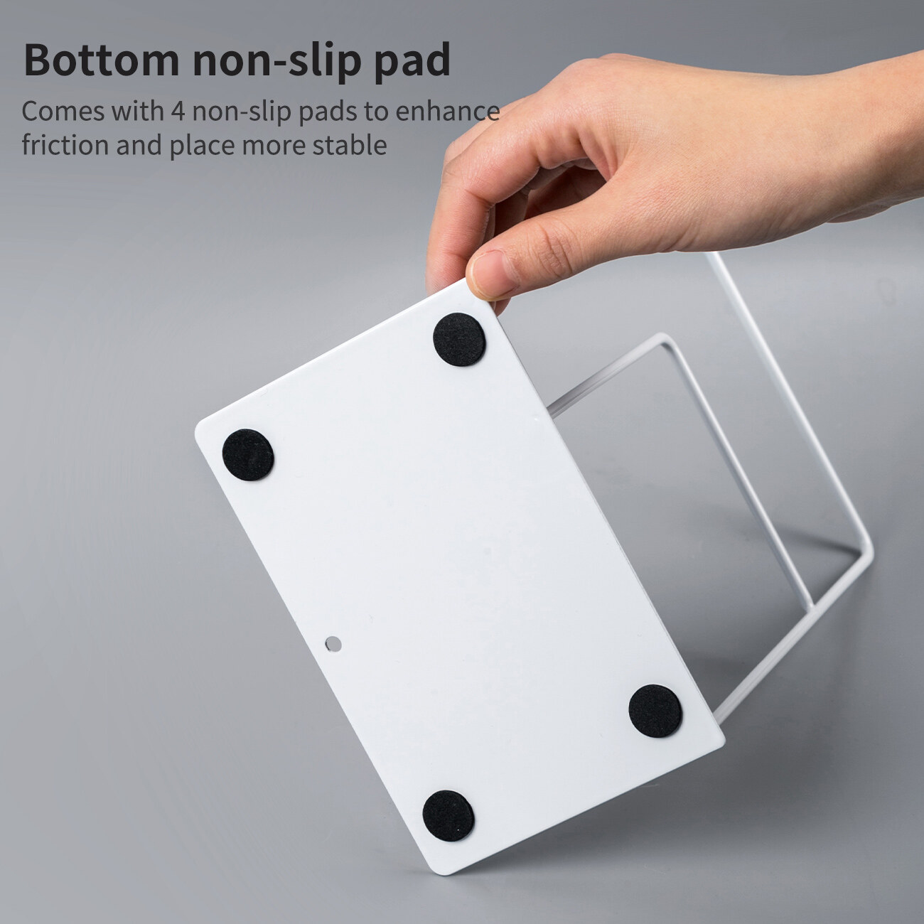 Homenhome 2 Giá Để Sách Rỗng Hình Chữ L Bằng Sắt Để Bàn