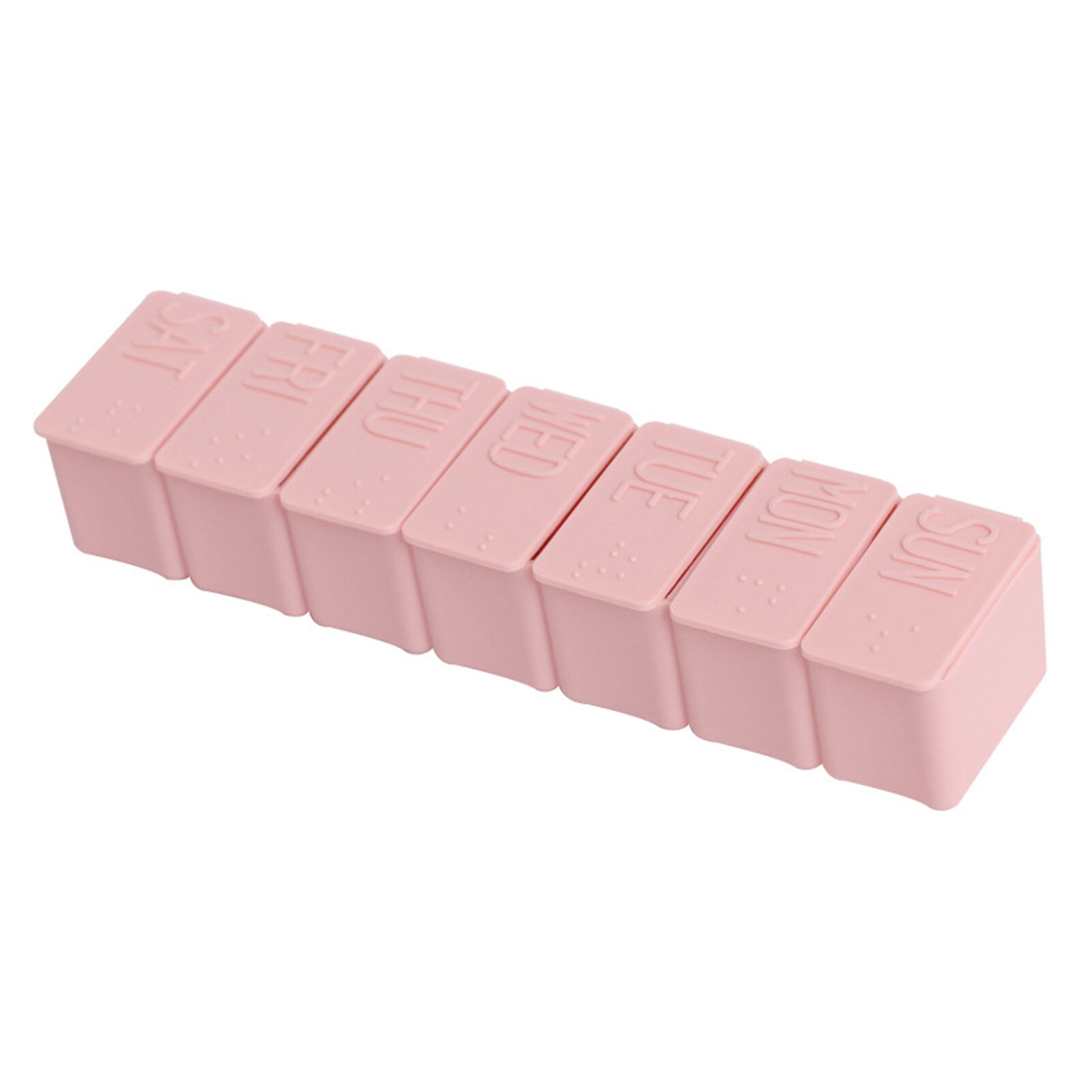 Laca Pill Case Large Capacity Portable PP Weekly Pill Storage Box for Vitamin