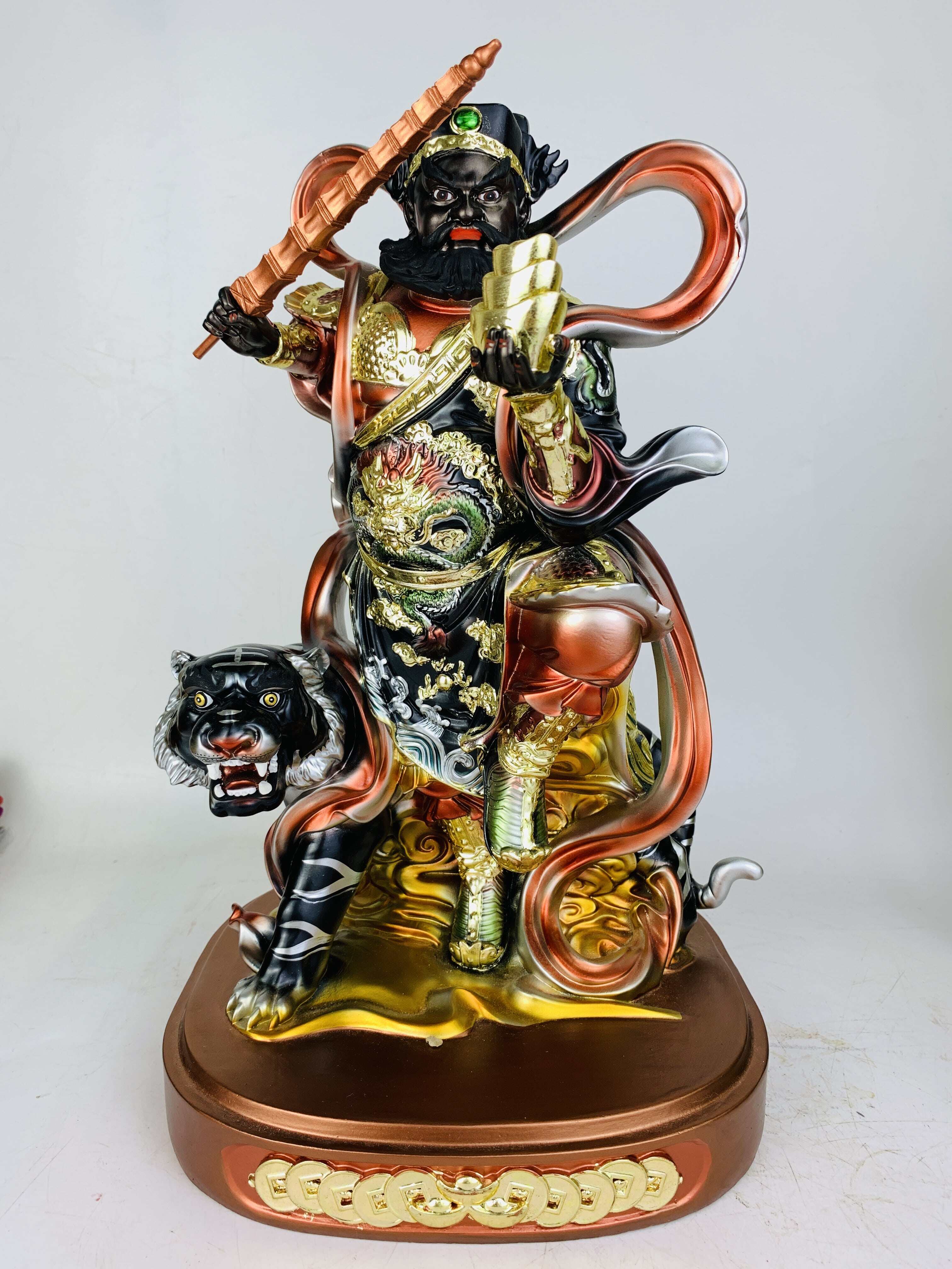 YMS 幻彩珍珠漆武财神赵公明赵公明赵玄坛玄坛真君玄坛元帅赵元帅赵财神