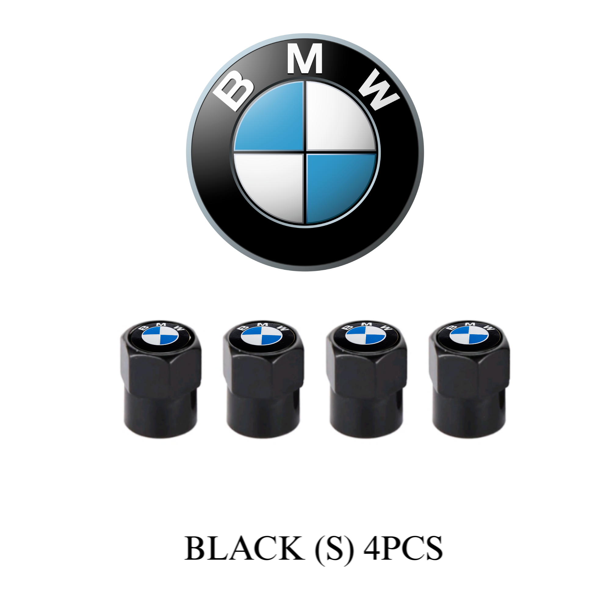 BMW Tyre Valve Cap BMW Tire Valve Cover (4 pcs) Lazada