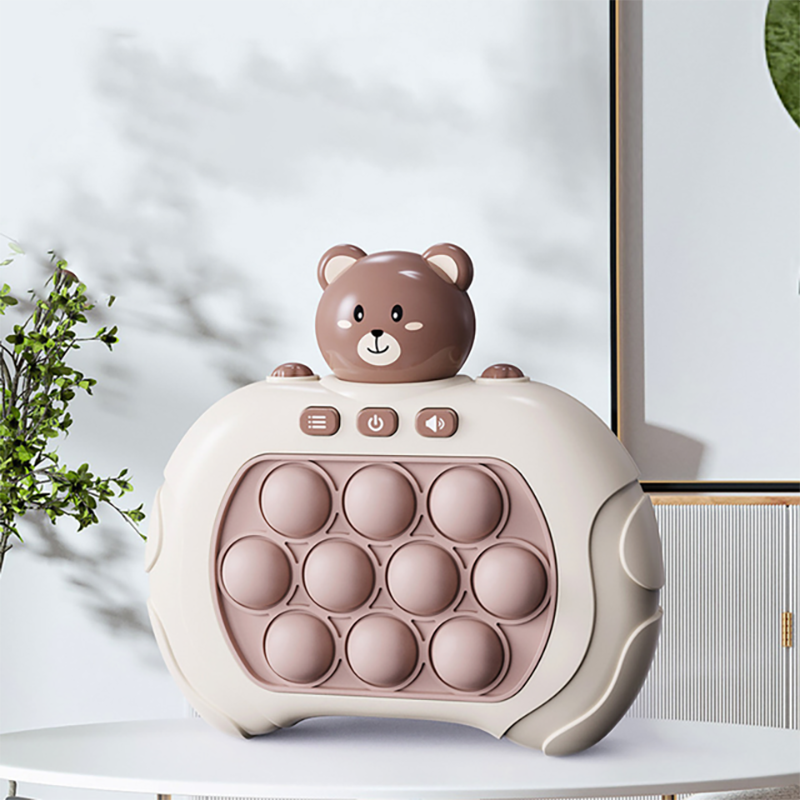 HS Rodent Pioneer Press and Play Game Machine Breakthrough and Hit the Mole Game Machine Children's Educational Toys