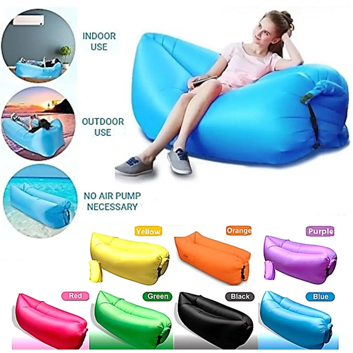 hangout air bed