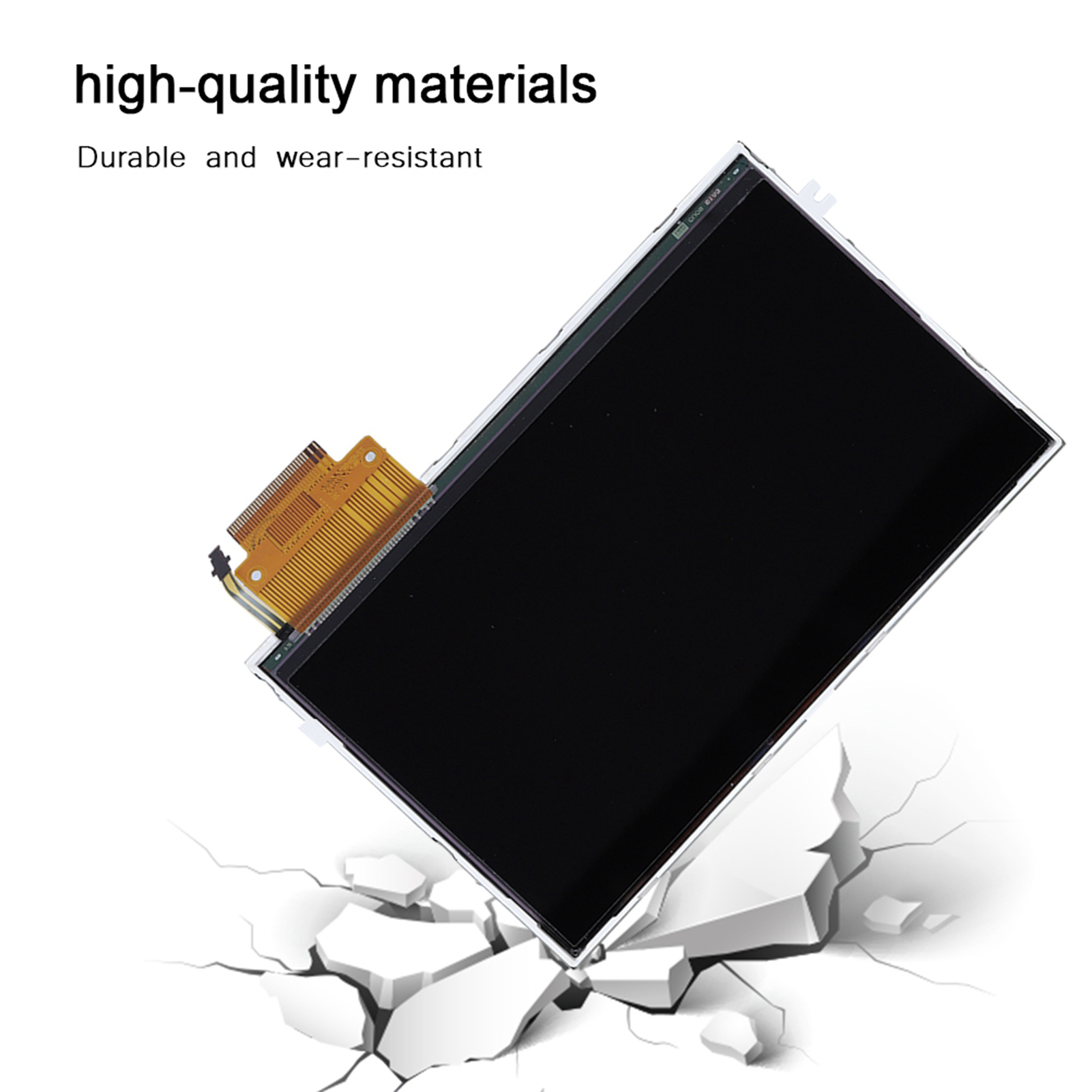 LCD Backlight Display Effectively Avoid Corrosion and Wear LCD Screen Part for PSP 2000 2001 2002 2003 2004 Console
