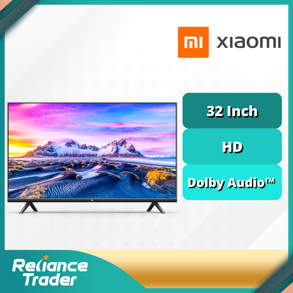 XIAOMI 32 INCH MI TV P1 32 HD DISPLAY L32M6-6ARG | Lazada