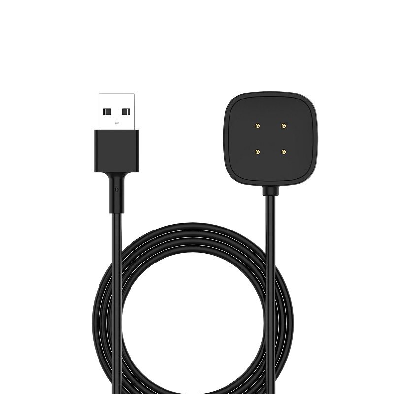 USB Data and Dock Charger for Fitbit Versa 3/Fitbit Sense/Sense 2/Versa 4