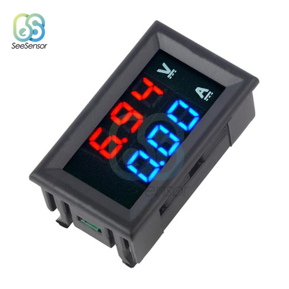 Dc 100v 10a Mini Digital Voltmeter Ammeter Dual Led Display Digital Voltage Current Meter Tester Gauge