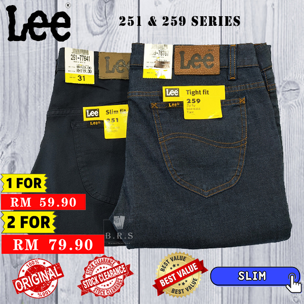 LEE ] MEN CLASSIC SLACK JEANS 