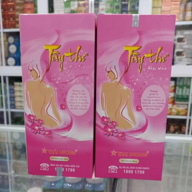 sữa tắm tây thi