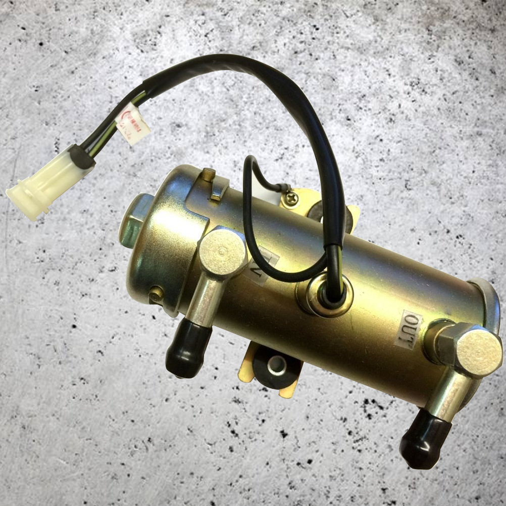 Bơm Nhiên Liệu Điện Tử Bền 12V Xe Hơi Hạng Nặng Kim Loại Bơm Xăng Rắn Cho Xe Máy