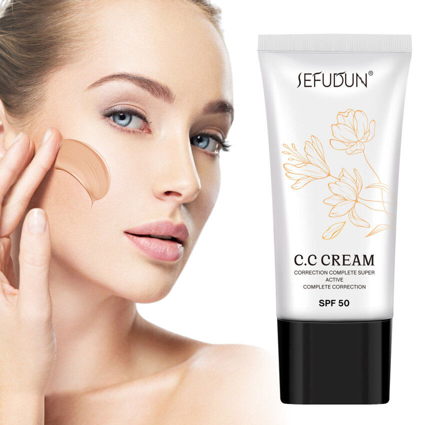 Skin Tone Adjusting CC Cream SPF 50 Color Correcting Self Adjusting For