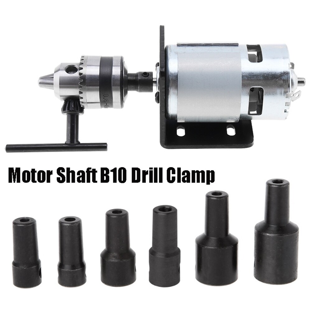 Steel Coupling B10 Power Tools Electric Motor Shaft Coupler Drill Clamp Chuck Connector
