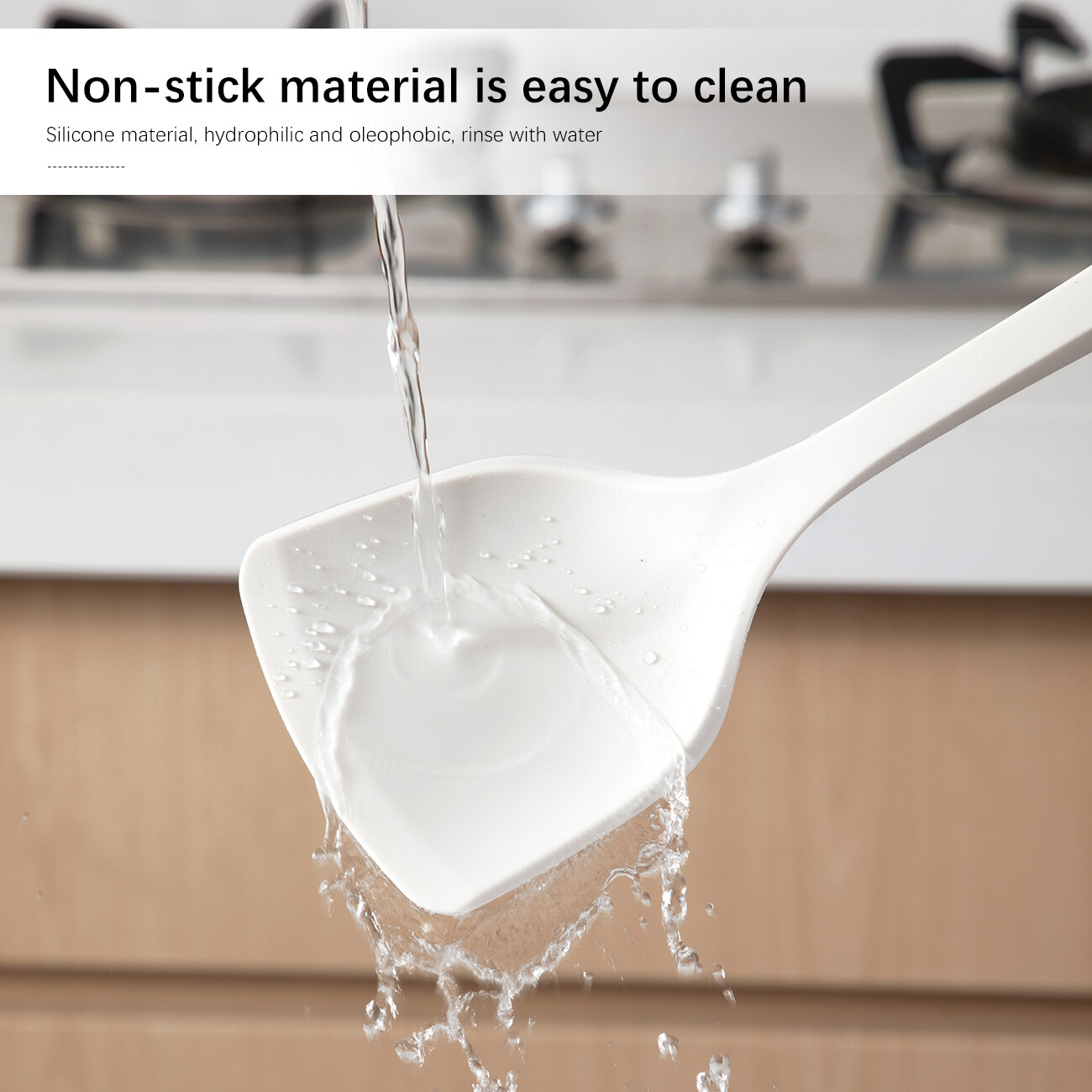 CNMF Silicone spatula set does not hurt the pan non-stick spatula