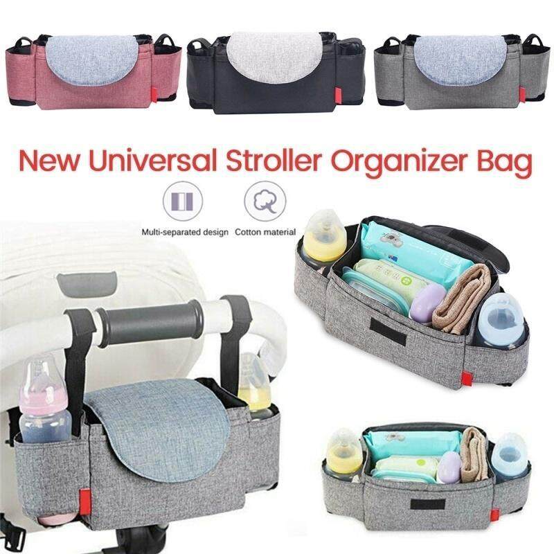Large Capacity Baby Stroller Bag Storage Organizer Mom Travel Hanging Carriage Pram Mummy Diaper Bags Stroller Accessories Singapore
