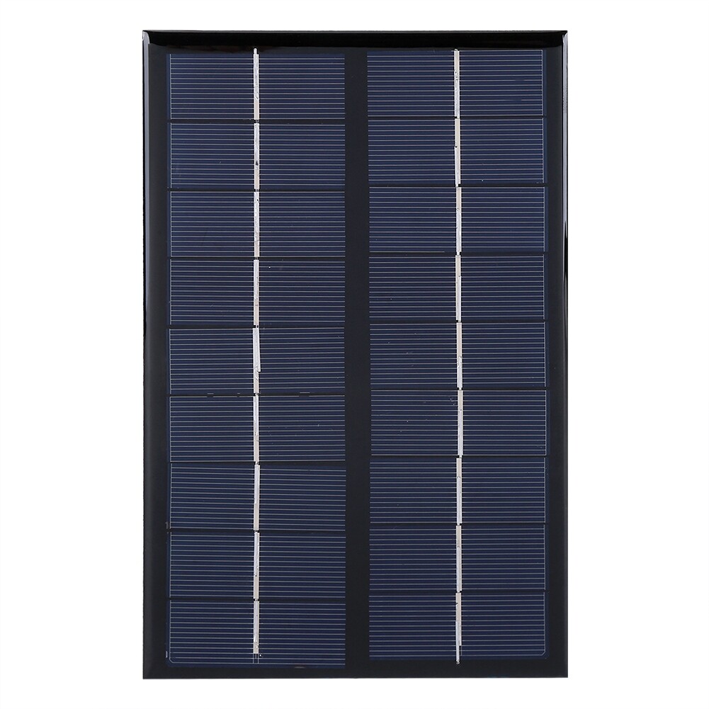 3W 9V Mini Tấm thu năng lượng mặt trời đa tinh thể cho tự làm đèn năng lượng mặt trời Pin điện thoại sạc