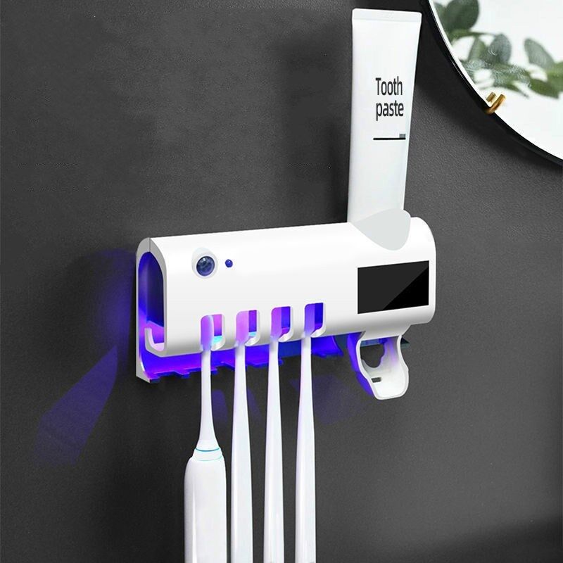 BÁO GIÁ Kệ Để Bàn Chải Đánh Răng Treo Tường | Shopee Lazada Sendo Tiki mới nhất 40 INSOUND kệ để kem đánh răng giá treo bàn chải Thông Minh Khử Trùng Bàn Chải Đánh Răng Bằng Tia UV Giá Đựng Bàn Chải Đánh Răng Trong Phòng Tắm Sử Dụng Năng Lượng Mặt Trời Gắn Tường Với Hộp Đựng Kem Đánh Răng đồ để kem đánh răng