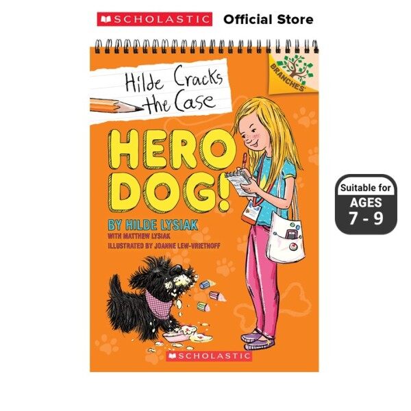 Hilde Cracks the Case #1: Hero Dog! (ISBN: 9781338141559) BRANCHES Malaysia