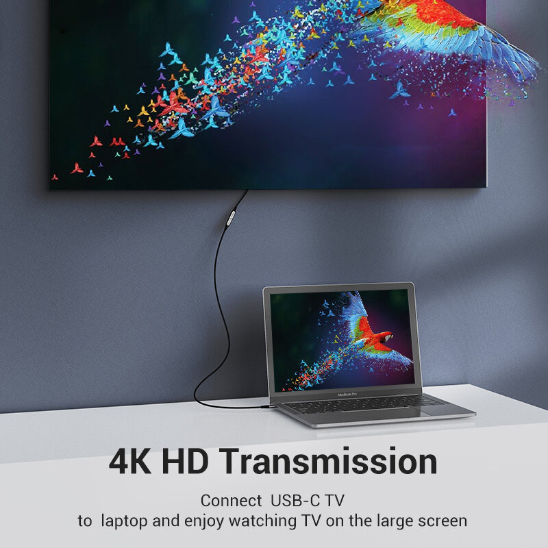 Vention USB 3.2 Gen2 Loại C Cáp nối 10gbps truyền dữ liệu 4K 60Hz 5A 100W PD sạc điện thoại iPhone nhanh Huawei Samsung Xiaomi máy tính bảng máy tính xách tay MacBook chuyển đổi USB C Nam để C dây dây kéo dài đầu cái